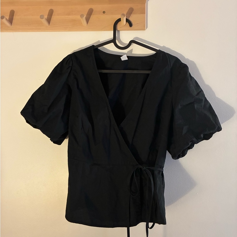Old navy cotton wrap top